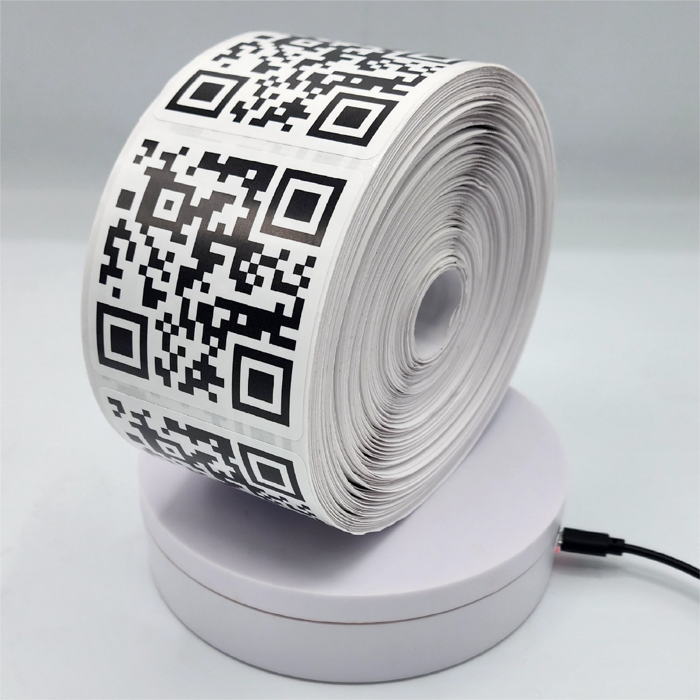 Glossy Label - Roll - 2.5" x2.5" Square