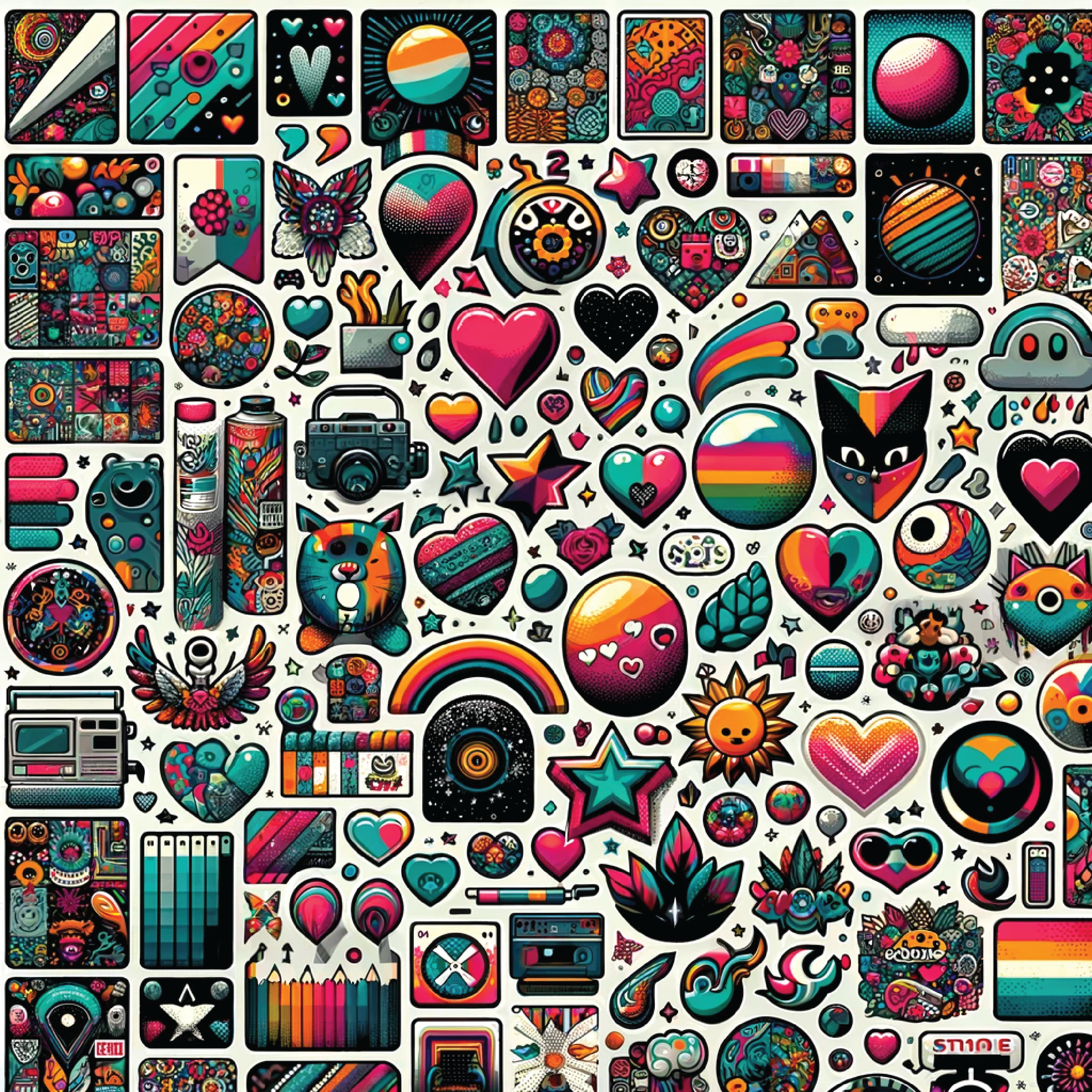 Custom 2"x2" Premium Quality Stickers - Pack of 100 – 2Stick4u