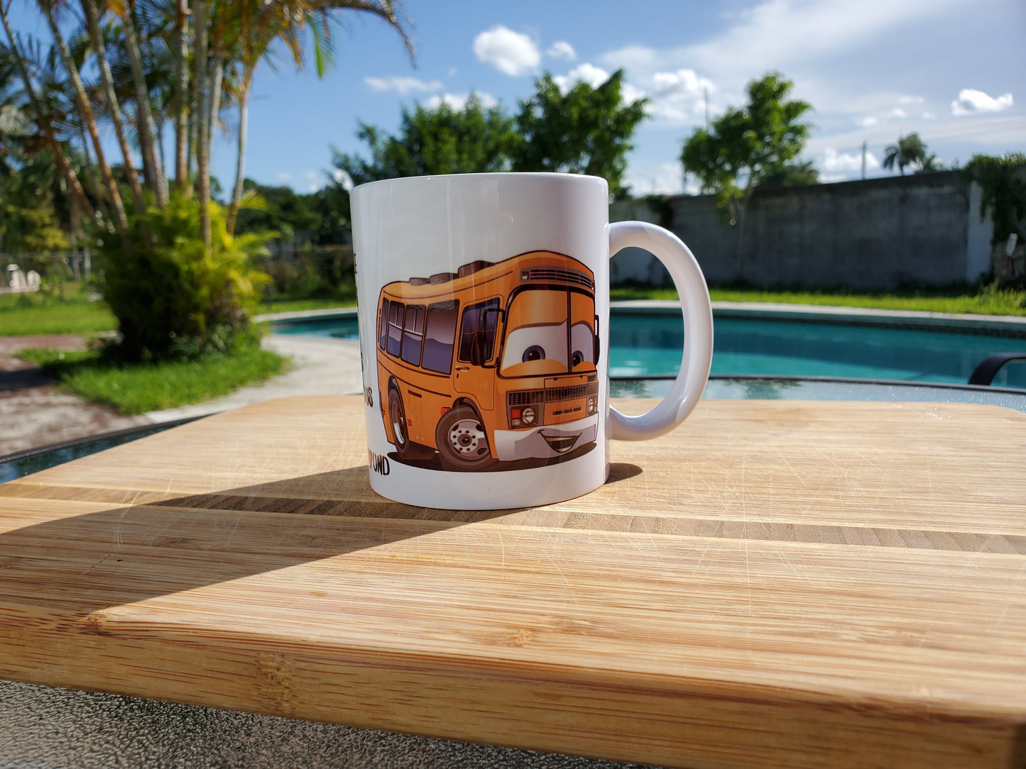 Personalized School Bus Driver Coffee Mug