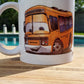 Personalized School Bus Driver Coffee Mug