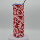 Swirl Design #2 Monogram 20 Ounce Stainless Steel Tumbler