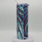 Swirl Design #5 Monogram 20 Ounce Stainless Steel Tumbler