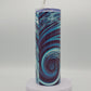 Swirl Design #5 Monogram 20 Ounce Stainless Steel Tumbler