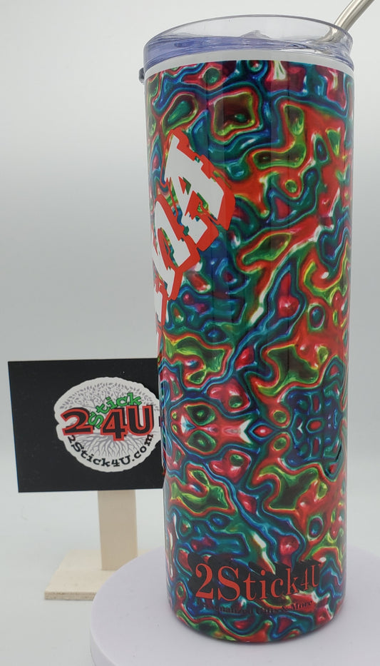 Oil Slick No. 4 20 Ounce Stainless Steel Tumbler
