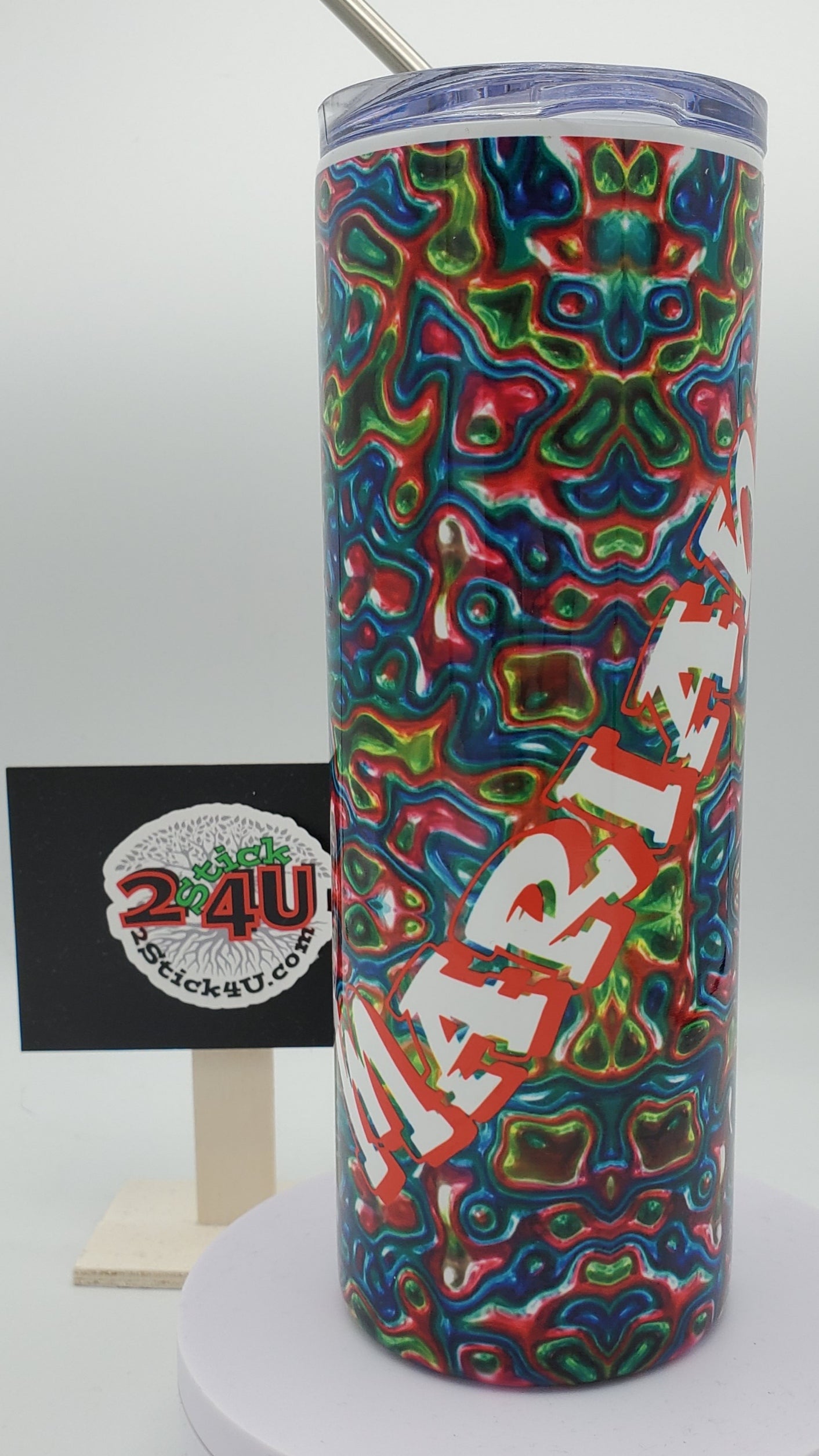 Oil Slick No. 4 20 Ounce Stainless Steel Tumbler
