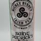 Personalized 2021 St. Patrick's Day Mickey Byrne's 20 Ounce Stainless Steel Logo Tumbler with Lid and Metal Straw