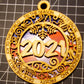#9 White Lights Christmas Ornament Backing Sticker - Supply for Making Custom Ornaments
