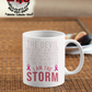 I Am The Storm Cancer Survivor Coffee Mug - Home of Buy 3, Get 1 Free. Long Lasting Custom Designed Coffee Mugs for Business and Pleasure. Perfect for Christmas, Housewarming, Wedding Party gifts