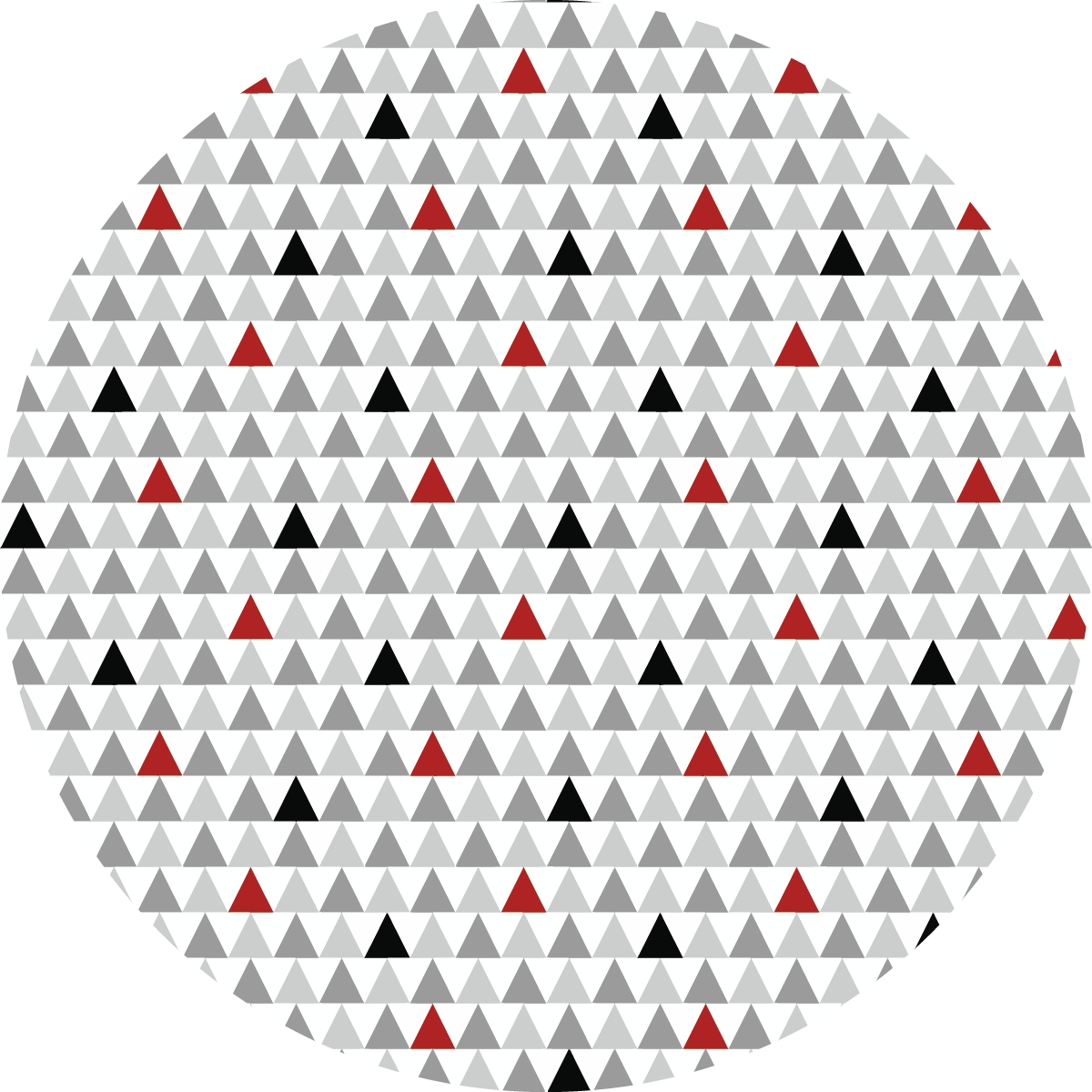 #28 3 Color Trees Christmas Ornament Backing Sticker