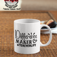 Teacher Life  - Difference Maker Coffee Mug - Home of Buy 3, Get 1 Free. Long Lasting Custom Designed Coffee Mugs for Business and Pleasure. Perfect for Christmas, Housewarming, Wedding Party gifts
