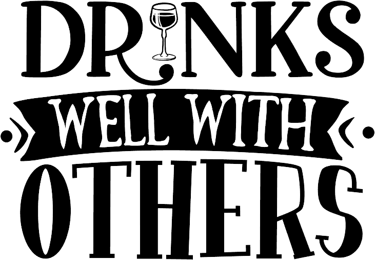 Drinks Well With Others Coffee Mug - Home of Buy 3, Get 1 Free. Long Lasting Custom Designed Coffee Mugs for Business and Pleasure. Perfect for Christmas, Housewarming, Wedding Party gifts
