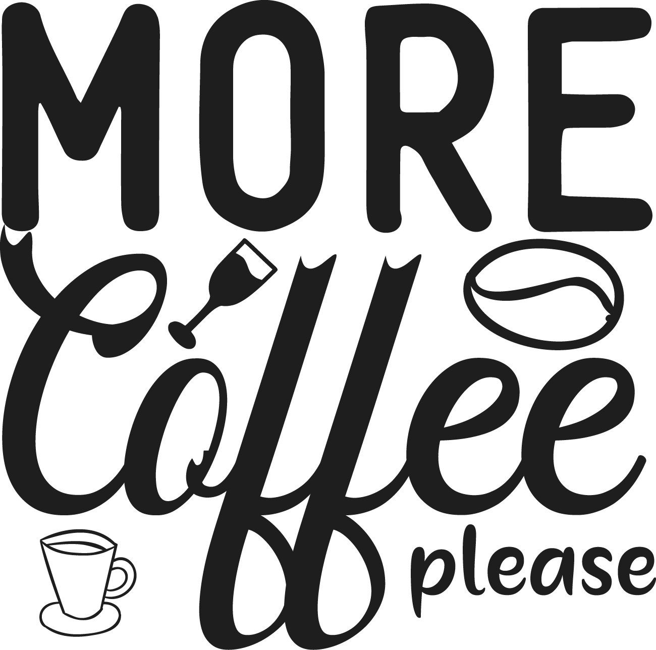 More Coffee Please Coffee Mug - Home of Buy 3, Get 1 Free. Long Lasting Custom Designed Coffee Mugs for Business and Pleasure. Perfect for Christmas, Housewarming, Wedding Party gifts