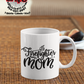 Firefighter Mom - Coffee Mug - Home of Buy 3, Get 1 Free. Long Lasting Custom Designed Coffee Mugs for Business and Pleasure. Perfect for Christmas, Housewarming, Wedding Party gifts