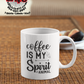 Coffee Is My Spirit Animal Coffee Mug - Home of Buy 3, Get 1 Free. Long Lasting Custom Designed Coffee Mugs for Business and Pleasure. Perfect for Christmas, Housewarming, Wedding Party gifts