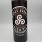 Personalized Mickey Byrne's 20 Ounce Stainless Steel Logo Tumbler with Lid and Metal Straw