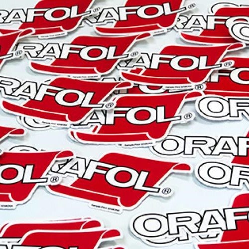 Rigid Vinyl Stickers - Priced By Material Used