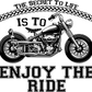 The Secret To Life T-Shirt, #ridingfree, Bikers T-Shirt, Customizable Performance Shirt