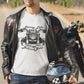 Loving Life Behind Bars T-Shirt, #ridingfree, Bikers T-Shirt, Customizable Performance Shirt