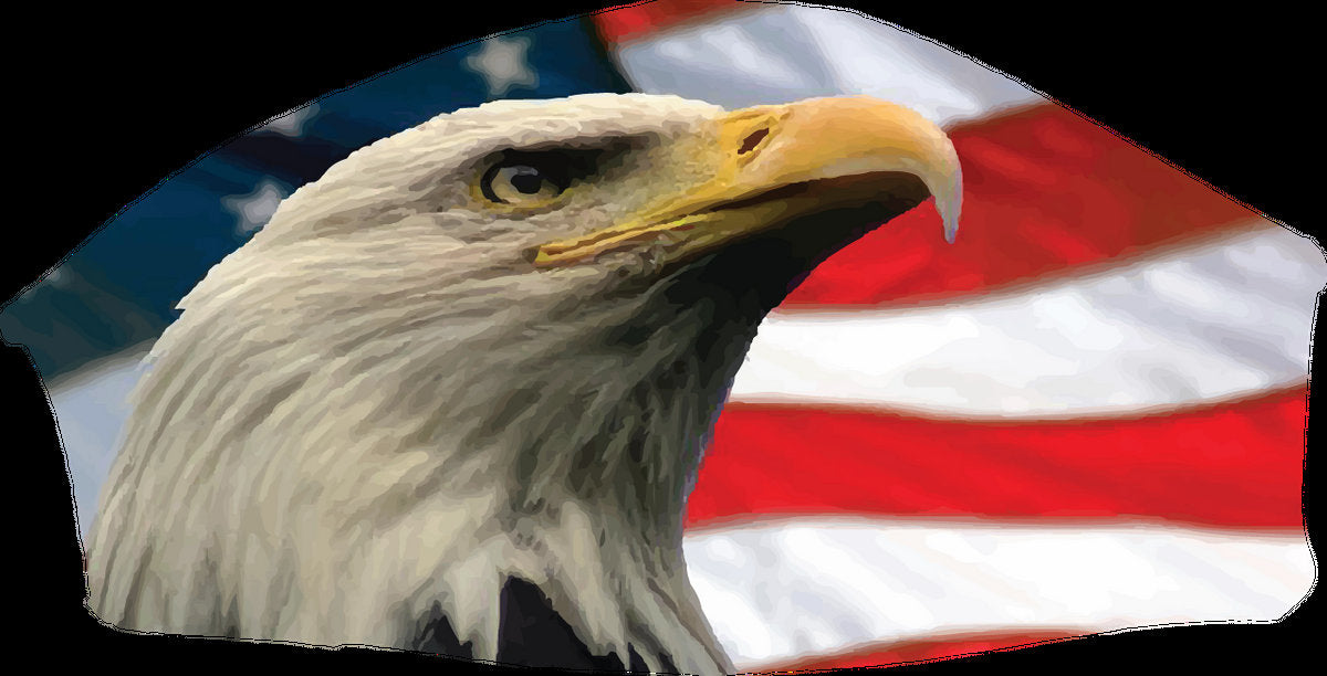 Eagle Face Cover. Can be personalized
