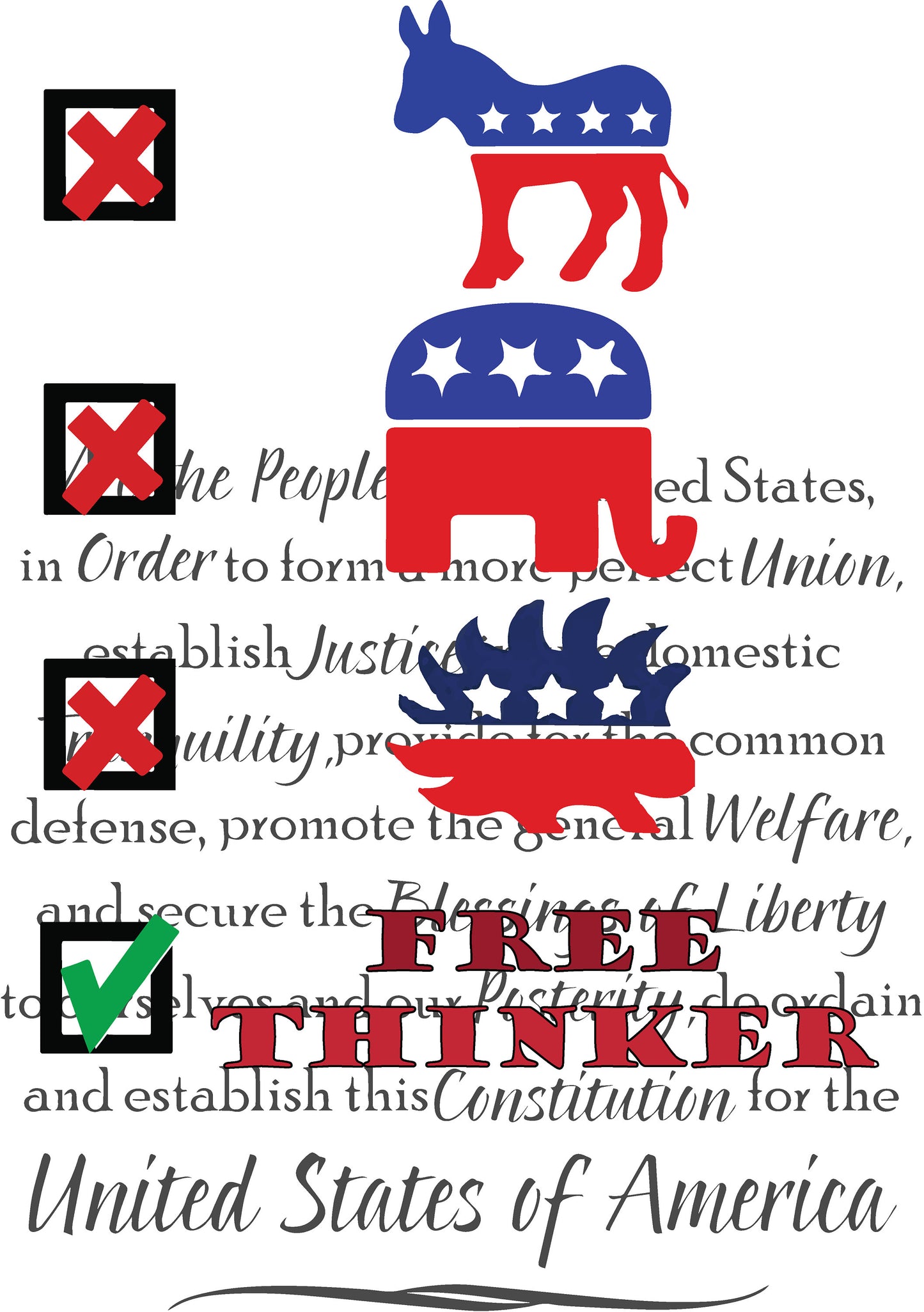 Free Thinker Performance Shirt