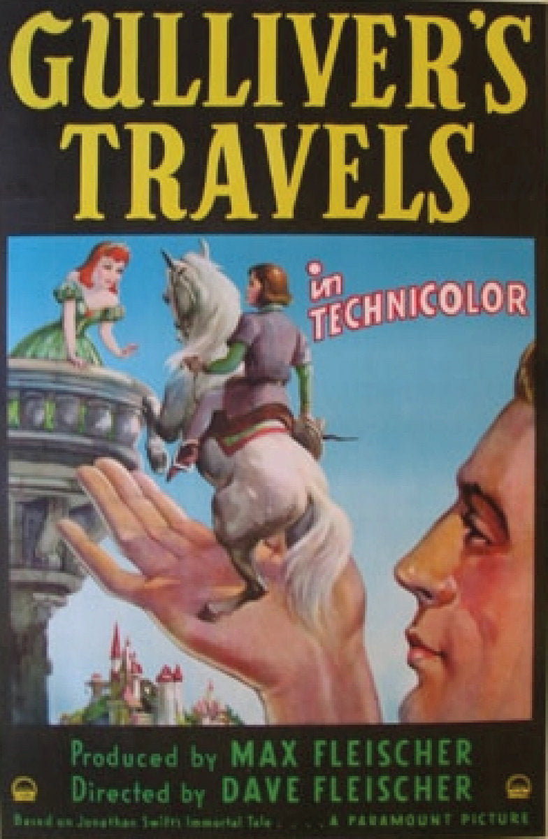 Retro T-Shirt -Gulliver&#39;s Travels - Custom Design
