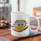 School Bus Driver Coffee Mug, Personalized with your name or Googly Eyes, Same Image on Both Side, Choose Your font & Font Color, Your Name