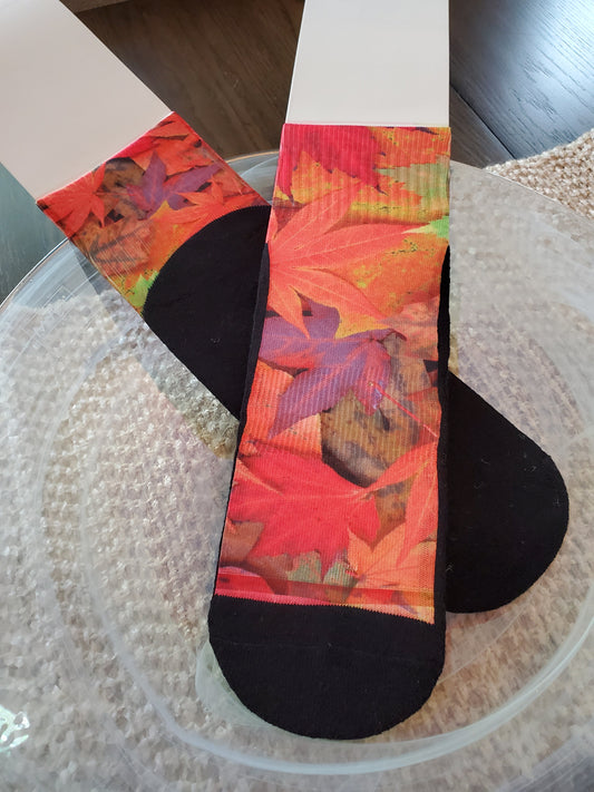 Autumn Dayz Custom Socks, Can be personalized and created for you, customized socks perfect as a holiday gift or birthday gift. Men & Woman