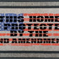 Custom Door Mat - Grace & the 2nd Amendment Door Mat, Distressed American Flag Can Be Personalized, 18x30 inch Indoor/Outdoor Mat