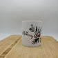 Rose Apothecary Mug, Holiday Gift, Seasonal Mug, Personalized Cup, Custom Coffee Mug, Add Your Name, Artistic Creative Mug